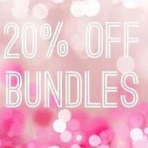 20% off bundles 2+ items!!!